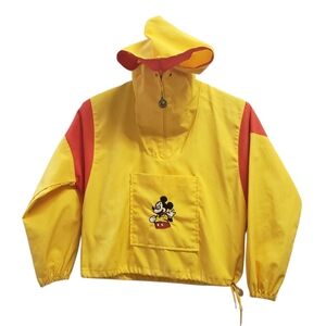 Walt Disney Productions Vintage  Jacket Embroidered Mickey Mouse Weather Tamer 8